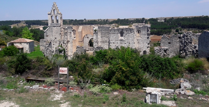 monasterio de Armedilla en ruinas